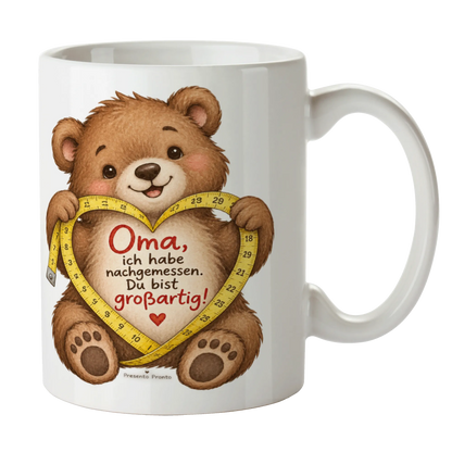 Lustige Tasse für Oma mit niedlichem Bär|p:2015275|h:a2f25dcf75c2c01ec5a50eeeb5ba699d