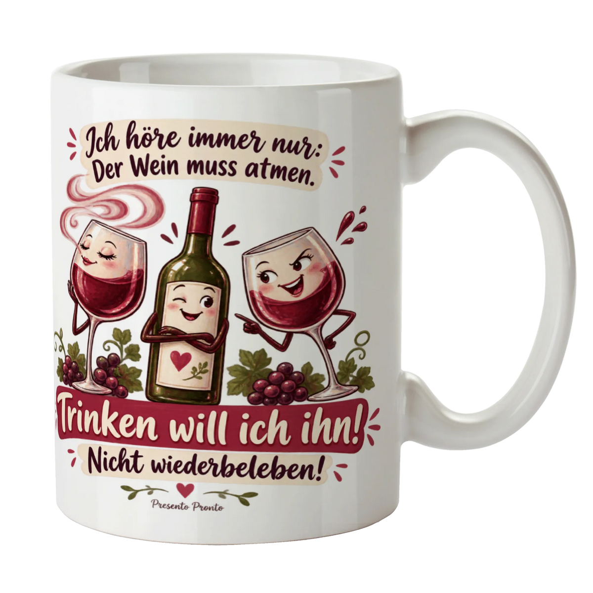 Lustige Tasse für Weinliebhaber mit Weingläsern|p:2015276|h:197e0690899bb8f799415fc0d8975b8e