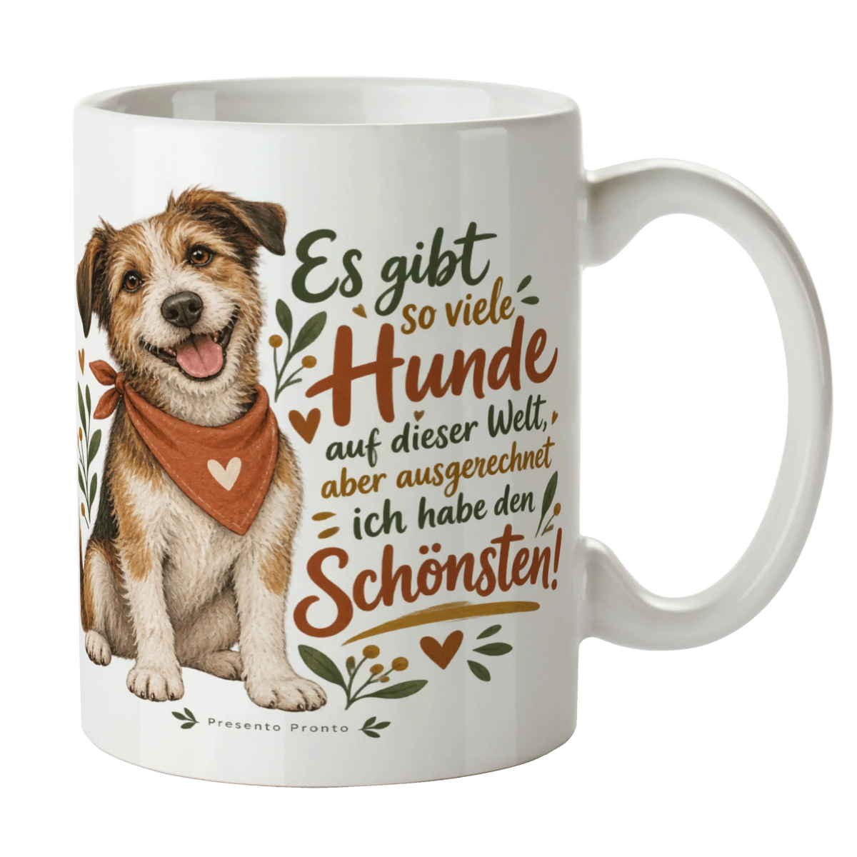 Süße Tasse für Besitzer des schönsten Hundes mit Halstuch|p:2015282|h:500f276be8b457a8ab5ac074d8f91760