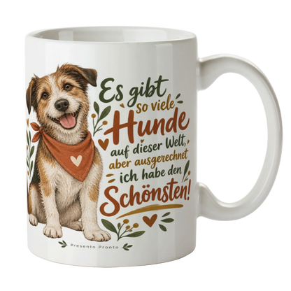 Süße Tasse für Besitzer des schönsten Hundes mit Halstuch|p:2015282|h:500f276be8b457a8ab5ac074d8f91760