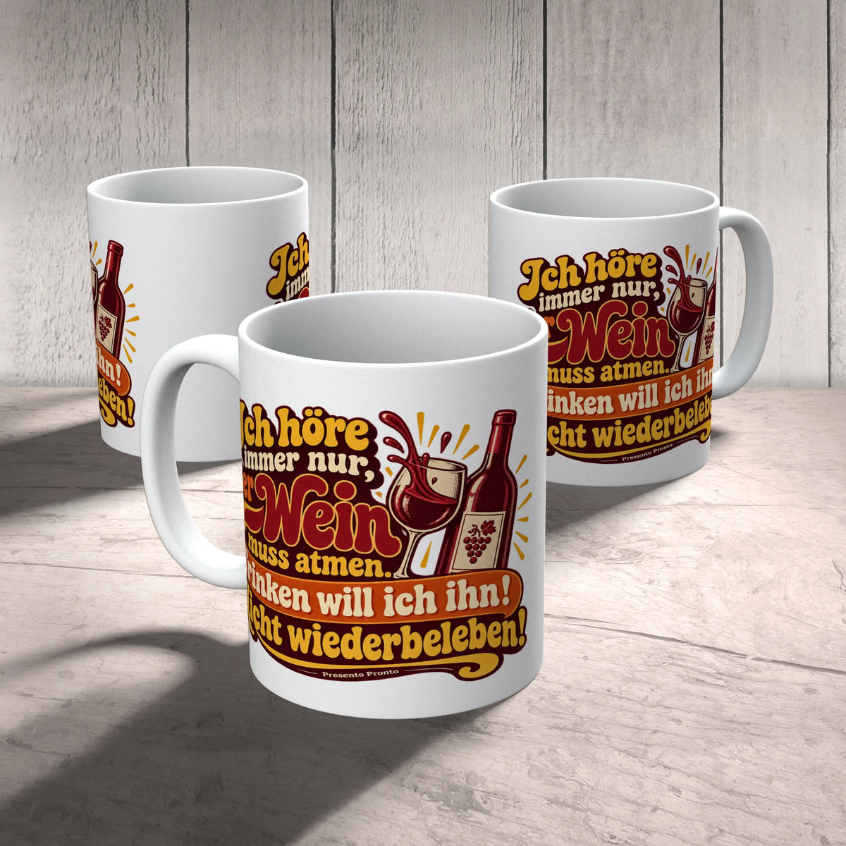 Lustige Tasse Wein muss atmen für Weinliebhaber mit Weinglas|p:2015285|h:37dff686c3cb1c09dc45cd802ebe93ce