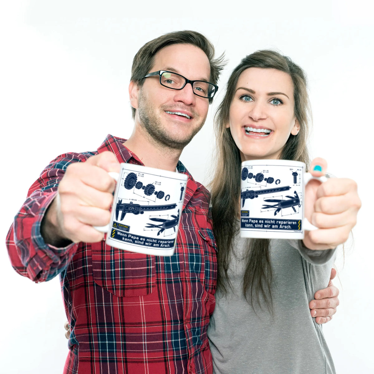 Lustige Tasse für Papa Wenn Papa es nicht reparieren kann mit Zahnrad|p:2015286|h:7733e12ddd0a6fc36e1f73ee544172a9