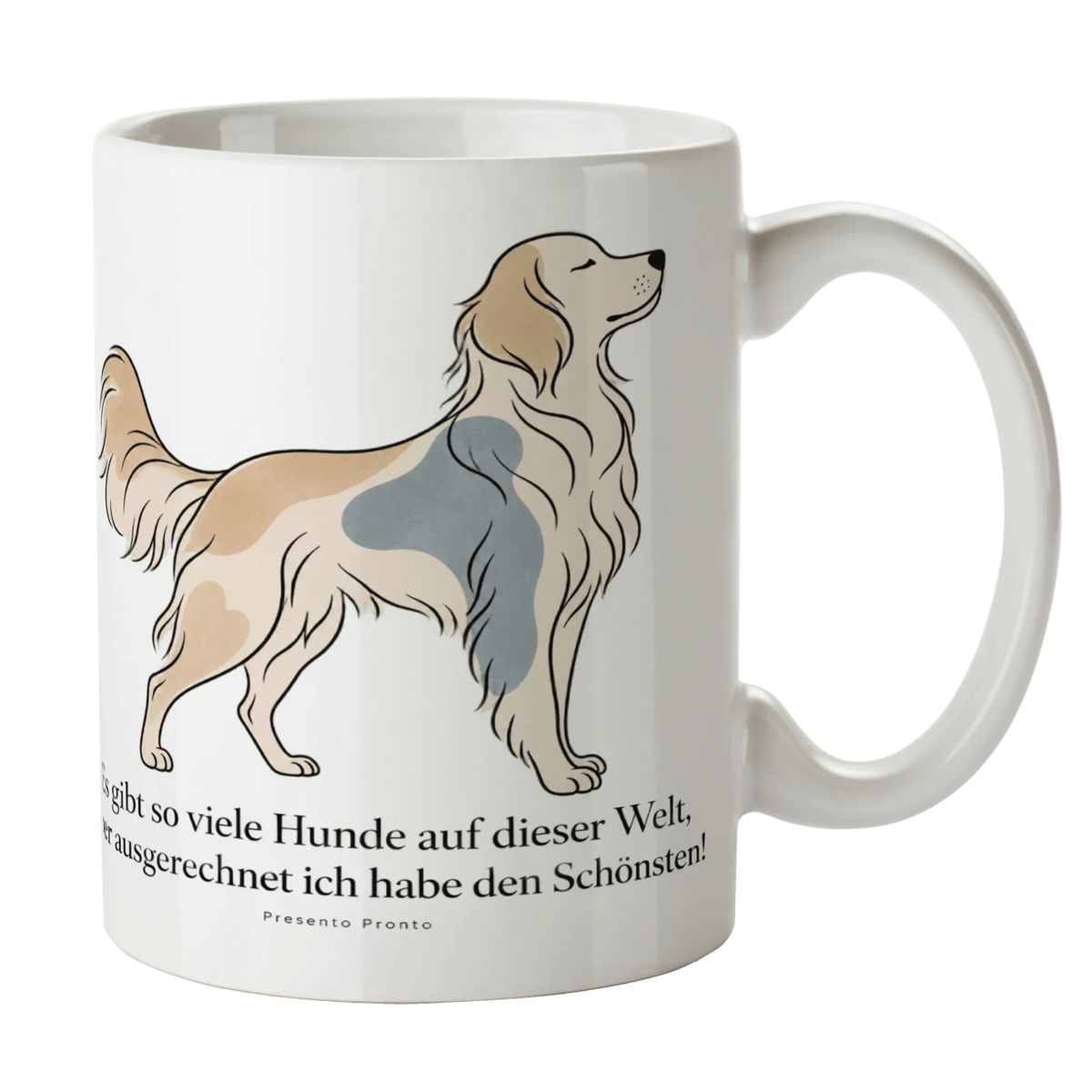 Liebevolle Tasse für Hundeliebhaber mit Hundesilhouette|p:2015287|h:15d1d1f996f2b6ff7d77631f9fec1257