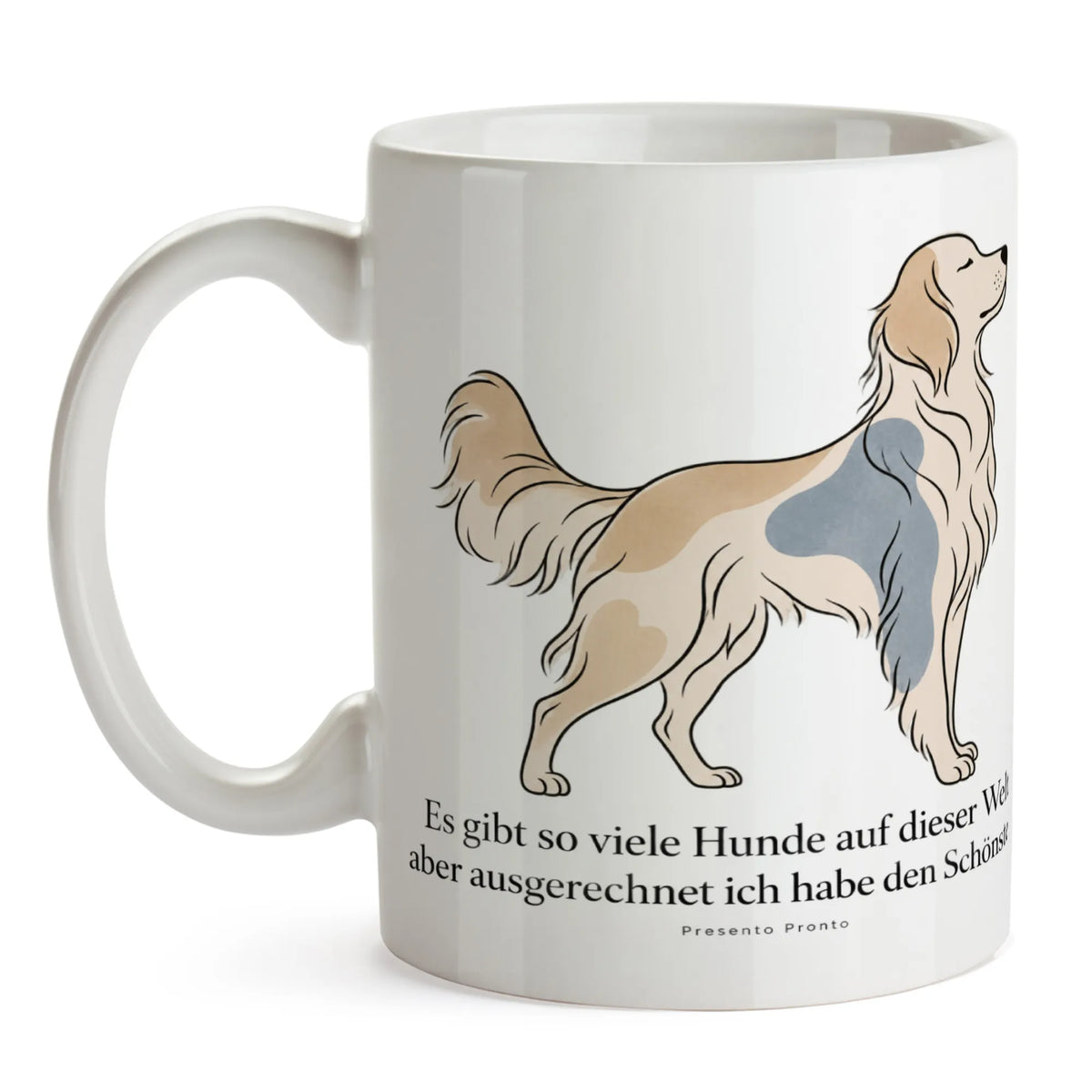 Liebevolle Tasse für Hundeliebhaber mit Hundesilhouette|p:2015287|h:bd27b3cf72c1ab4c547f2471cf169b68
