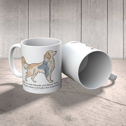 Liebevolle Tasse für Hundeliebhaber mit Hundesilhouette|p:2015287|h:73850f351b870cf0a114767b6c90be47