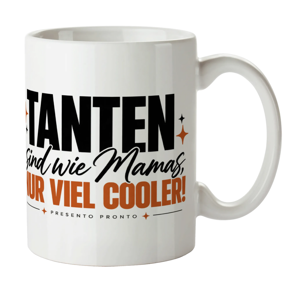 Coole Tasse Tanten sind wie Mamas nur viel cooler in Schwarz und Terrakotta|p:2015292|h:4f726a28d47045abddc30652ea7192f2