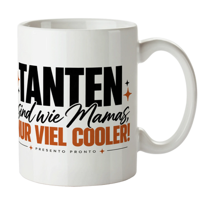 Coole Tasse Tanten sind wie Mamas nur viel cooler in Schwarz und Terrakotta|p:2015292|h:4f726a28d47045abddc30652ea7192f2