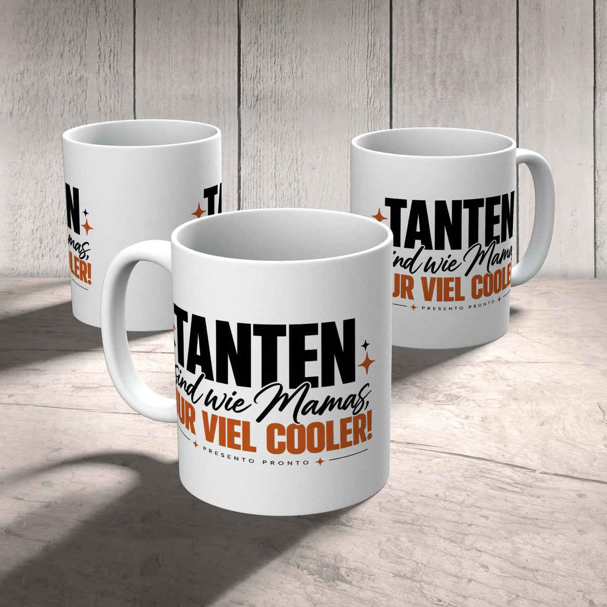 Coole Tasse Tanten sind wie Mamas nur viel cooler in Schwarz und Terrakotta|p:2015292|h:0b74323c375eefc1f9e5df07ecdb5910
