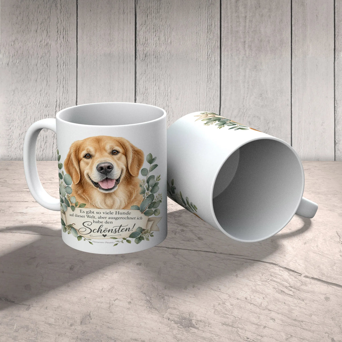 Stolze Tasse für Besitzer vom schönsten Hund mit Golden Retriever|p:2015293|h:2127257dbe9832d63fb89d2081753518