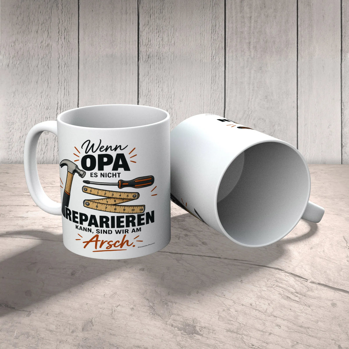 Lustige Tasse für Opa Wenn Opa es nicht reparieren kann sind wir am Arsch|p:2015294|h:bdfe2738b2aa7d7b27ea83d15fbc2e8b