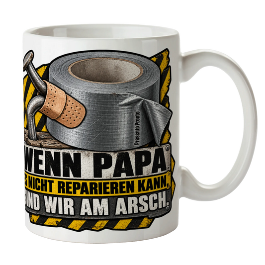 Lustige Tasse für Papa Wenn Papa es nicht reparieren kann|p:2015297|h:f034e09c913d0c6e76f5706a9b866bcc
