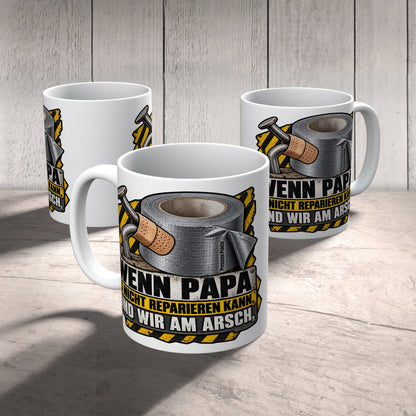 Lustige Tasse für Papa Wenn Papa es nicht reparieren kann|p:2015297|h:593802e5f9ed3d16af4b8089c64c5c1b