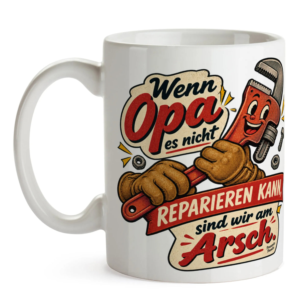 Lustige Tasse für Opa Wenn Opa es nicht reparieren kann sind wir am Arsch|p:2015299|h:0d1a60ca19762c431fd7e4c871d20cb6