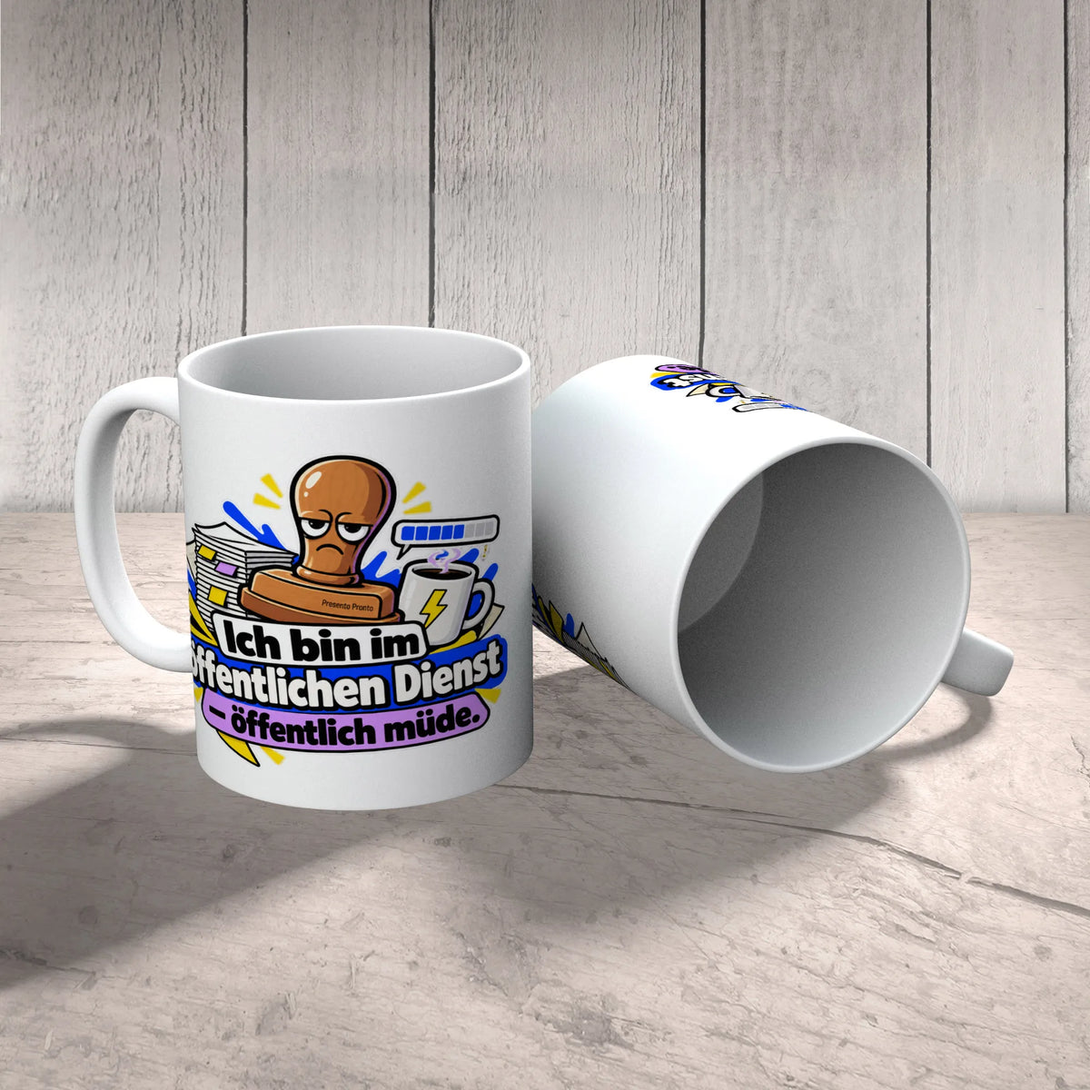 Lustige Beamtensprüche Tasse für Kollegen mit Amtsstempel|p:2015307|h:3e7a4095041019086c3bb500fbb9281e