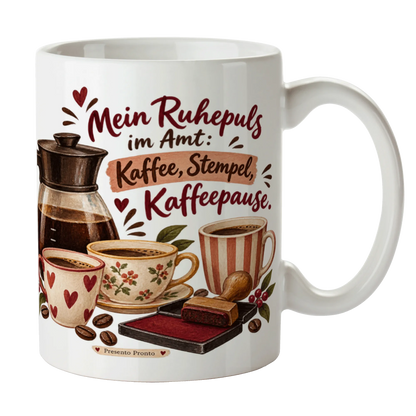 Lustige Tasse für Beamte mit Kaffeekanne|p:2015317|h:48b698189dc1eafa26d03b8b81b73a0e