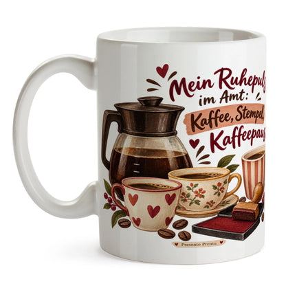 Lustige Tasse für Beamte mit Kaffeekanne|p:2015317|h:e986c08db9bf25f1395642074b77d175