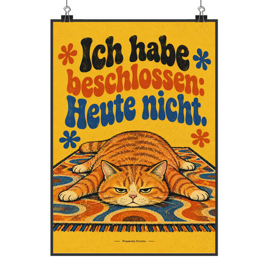 Lustiges Bild mit grimmiger Katze für Katzenfans|p:2015595|h:da01c0ba8253612c25172ad88fb9b967