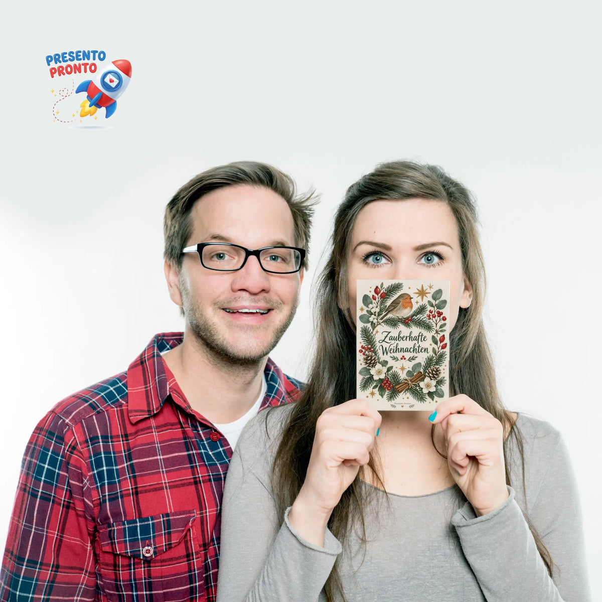 Zauberhafte Postkarte zu Weihnachten mit ruhendem Vogel|p:2016160|h:1a72a7543d516ac54f91f5a4c86aea58