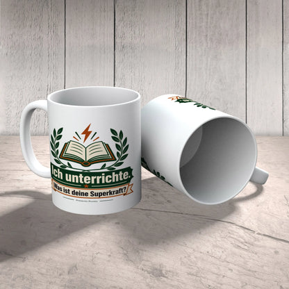 Lustige Tasse für Lehrer mit offenem Buch|p:2016161|h:828ddc8350354152f0f24aaab85276b1