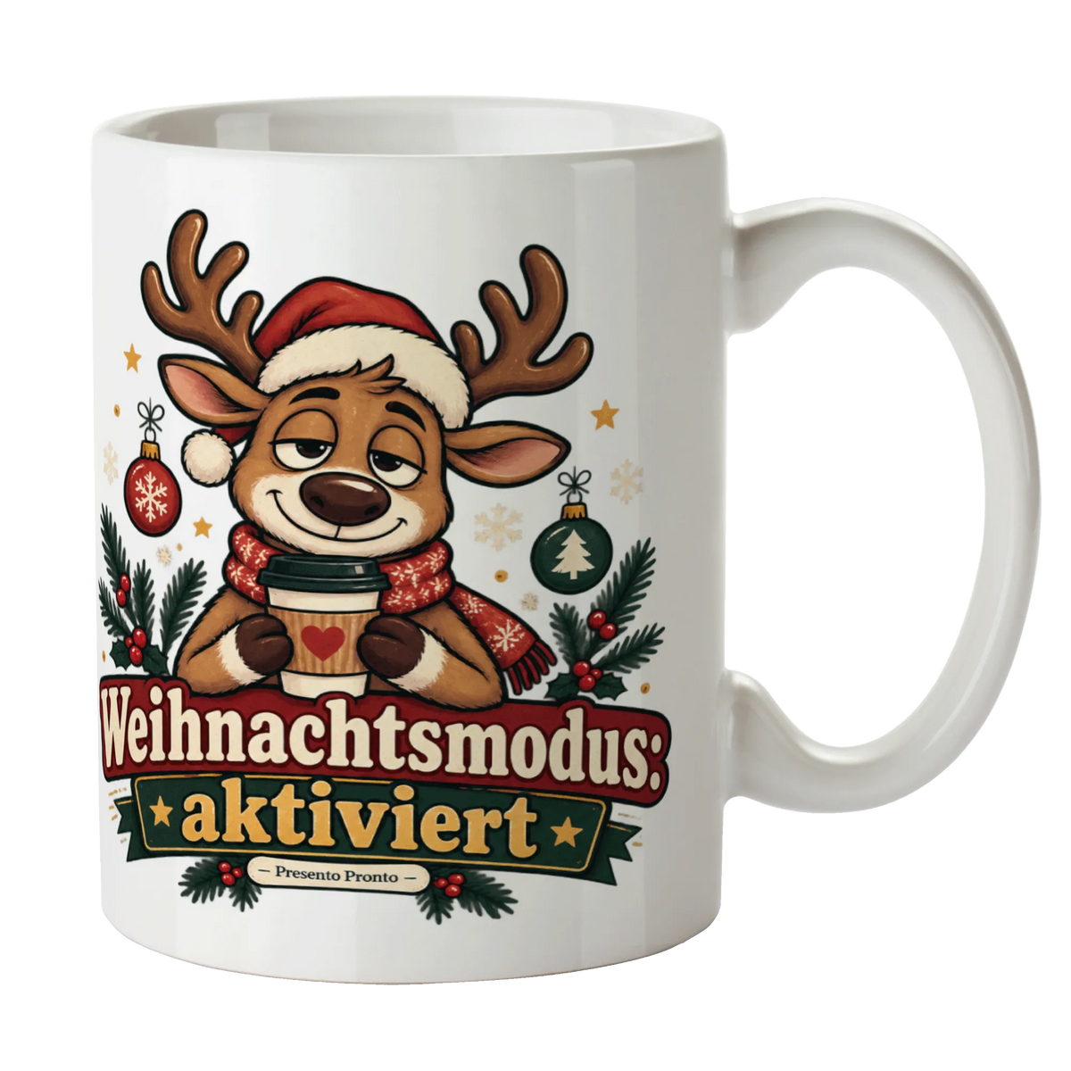 Lustige Tasse zu Weihnachten mit Rentier|p:2016166|h:52c3b381ba8b33e5a89ae84f60b3f127