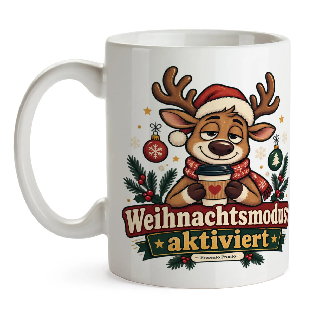 Lustige Tasse zu Weihnachten mit Rentier|p:2016166|h:8864e17dd463e45db7927528b420bbc2