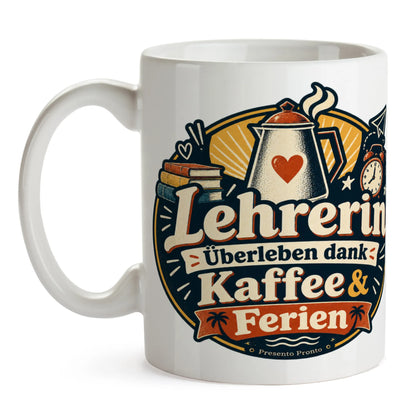 Lustige Tasse für Lehrerin mit Kaffeekanne|p:2016177|h:6022a298188672b828ef772ff2b0d0ef