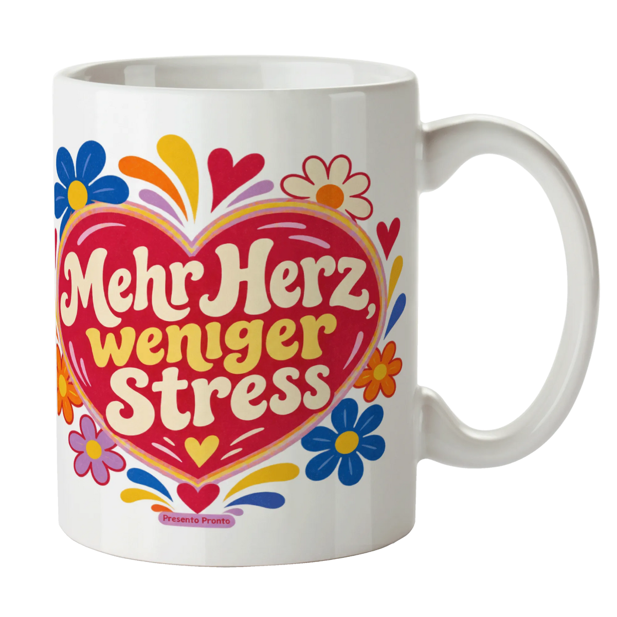 Fröhliche Tasse mit Retro-Herz zum Aufmuntern|p:2016180|h:de511f0e88ba3d898458fc2008d4b62e