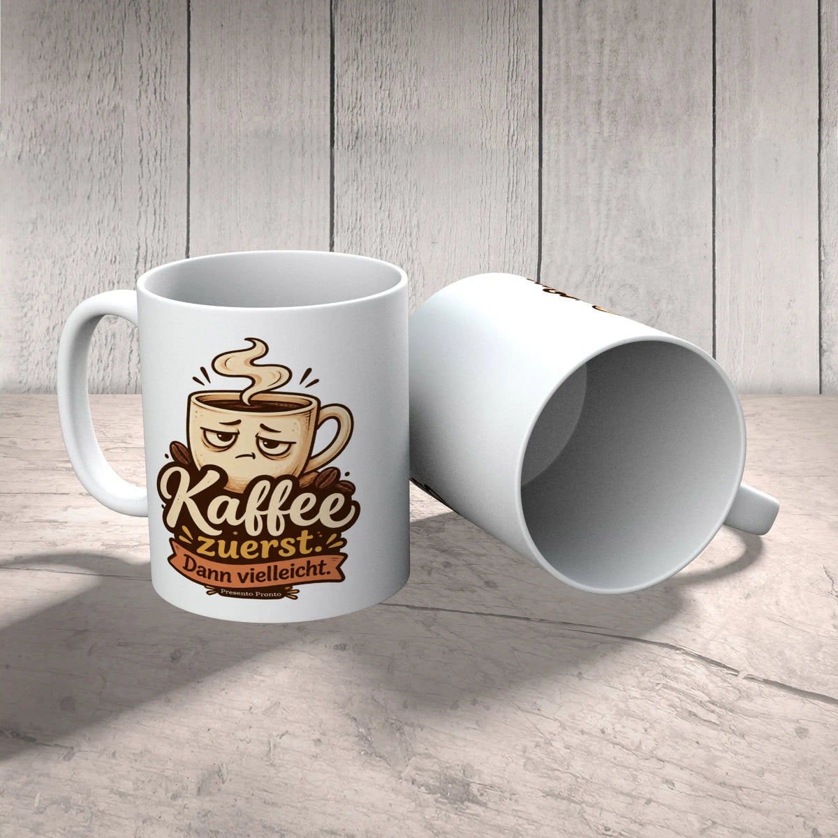 Lustige Kaffeetasse für Morgenmuffel mit müdem Gesicht|p:2016182|h:da23d58c759b7181142abe8a1c1396a6