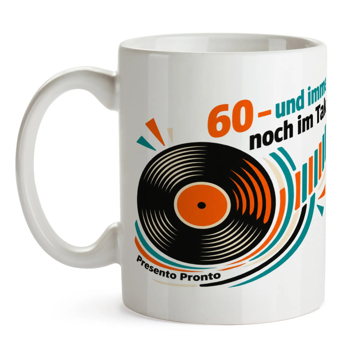 Lustige Tasse zum 60. Geburtstag mit Schallplatte|p:2016466|h:980c9662e69ad11582937dd9a7d977cf