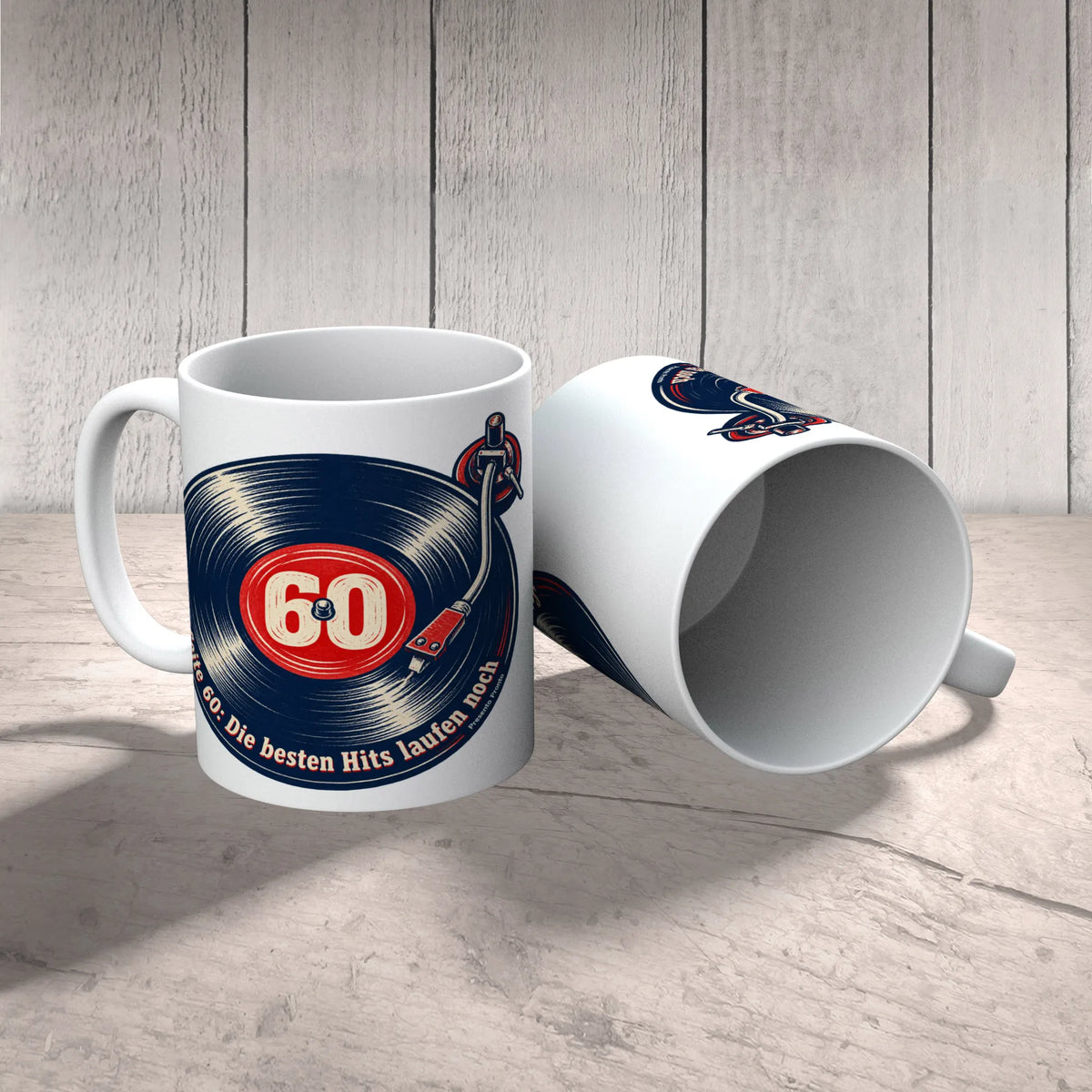 Lustige Tasse zum 60. Geburtstag mit Schallplatte|p:2016470|h:8ae38dc0699563432fbffffc2f696e0f