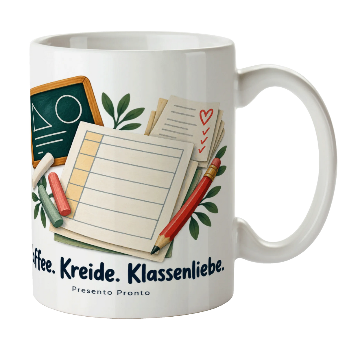 Liebevolle Tasse für Lehrer mit Tafel und Kreide|p:2016473|h:b76749c6c9619d51c92f76bb3fc6d57e