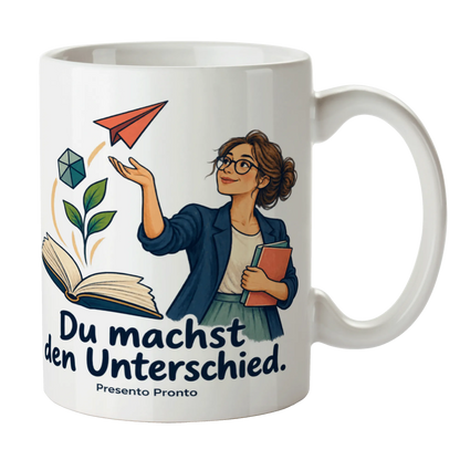 Wertschätzende Tasse für Lehrerin mit offenem Buch|p:2016478|h:b53ab48230133f92fbf56b61eec81d84