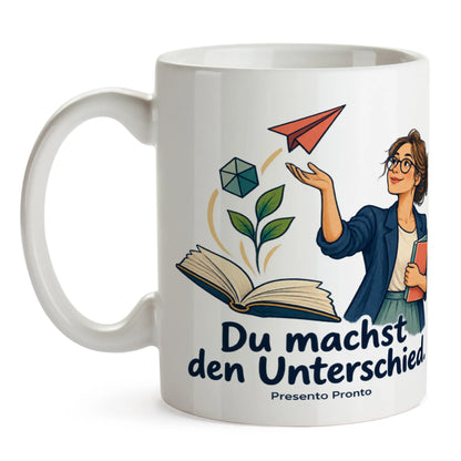 Wertschätzende Tasse für Lehrerin mit offenem Buch|p:2016478|h:30e091d2b47b8186a6e757d8e7ebe225