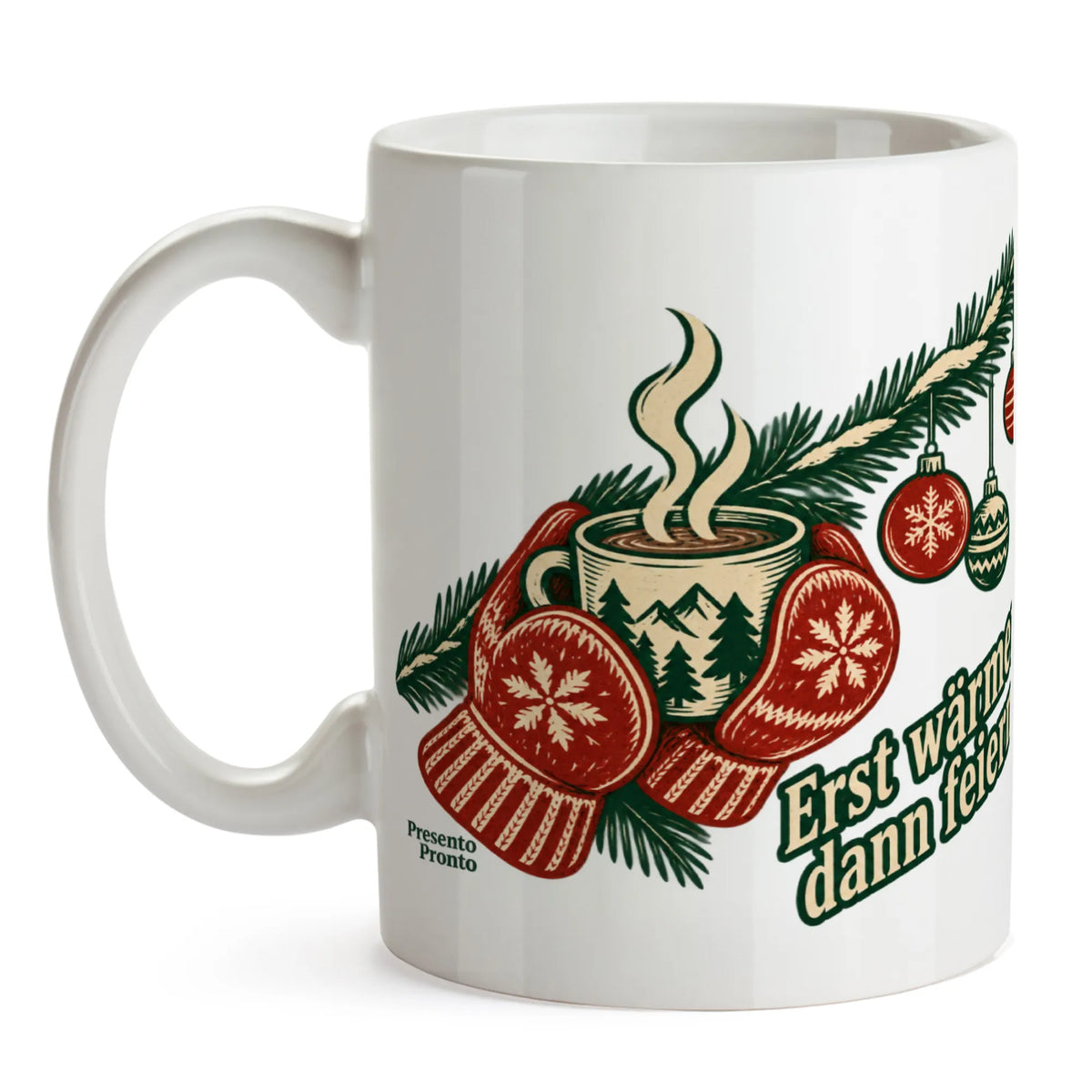 Gemütliche Tasse zu Weihnachten mit Fäustlingen|p:2016480|h:8275c2a1e22073e4d42869d7dfe4045c