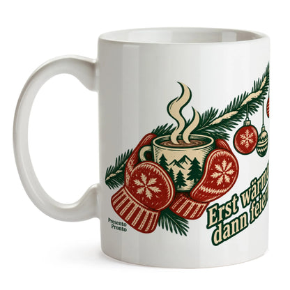 Gemütliche Tasse zu Weihnachten mit Fäustlingen|p:2016480|h:8275c2a1e22073e4d42869d7dfe4045c
