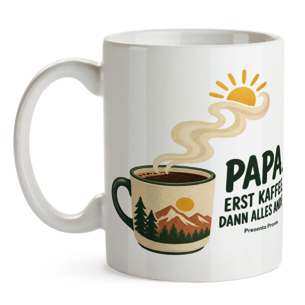 Lustige Kaffeetasse für Papa mit Sonne und Spruch|p:2016483|h:b8bbbef15de2e0c42c1e2630130a7475
