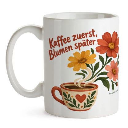 Lustige Kaffeetasse mit Blumen für Gartenfreundin|p:2016484|h:12c7b276cc8e879319e3ae33139575f0
