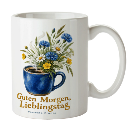 Gemütliche Kaffeetasse mit Blumen für einen guten Morgen|p:2016487|h:3b6ca3684637030193291dd9201cc56d