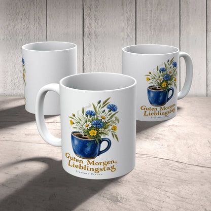 Gemütliche Kaffeetasse mit Blumen für einen guten Morgen|p:2016487|h:33db804a1d2b0e0a189c8e55ced19aa3