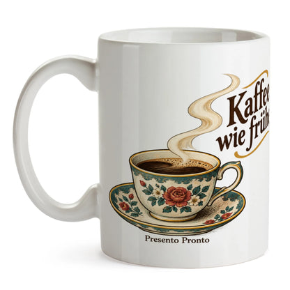 Nostalgische Vintage Kaffeetasse für Kaffeeliebhaber mit Untertasse|p:2016490|h:6e9b09e38a88a9c32ff19fb400ed4422