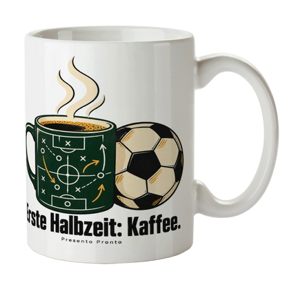 Lustige Kaffeetasse für Fußballfans mit Taktikspielzug|p:2016493|h:3c82fcfc795f3e93d22b20b672a2f44e