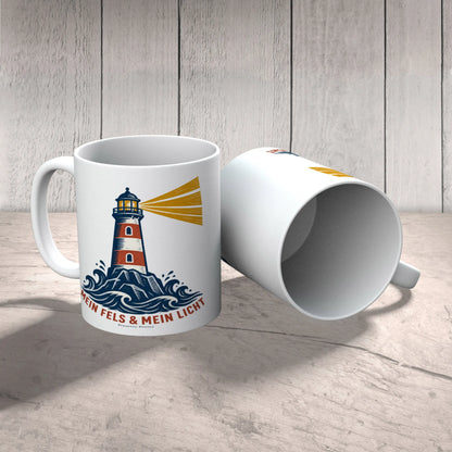 Mutmachende Christliche Tasse für Gläubige mit Leuchtturm|p:2016495|h:abd2af2f58798f29ef166bc14088736f
