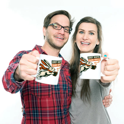 Lustige Tasse mit Hase für Kaffeeliebhaber|p:2016497|h:05b61026023d207fdc786ebd93a5ccff