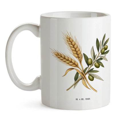 Friedliche Christliche Tasse für Gläubige mit Weizenkreuz|p:2016499|h:3fa9c1bbed5c7bb8a553a955f6bd375f