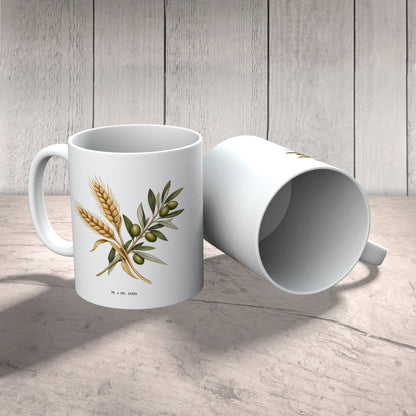 Friedliche Christliche Tasse für Gläubige mit Weizenkreuz|p:2016499|h:e576263841d116ca2a5c8200f6d02917