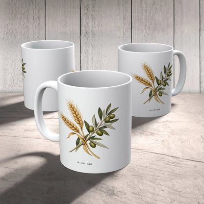 Friedliche Christliche Tasse für Gläubige mit Weizenkreuz|p:2016499|h:ff80a2d4337d87c5e505161a1944da59