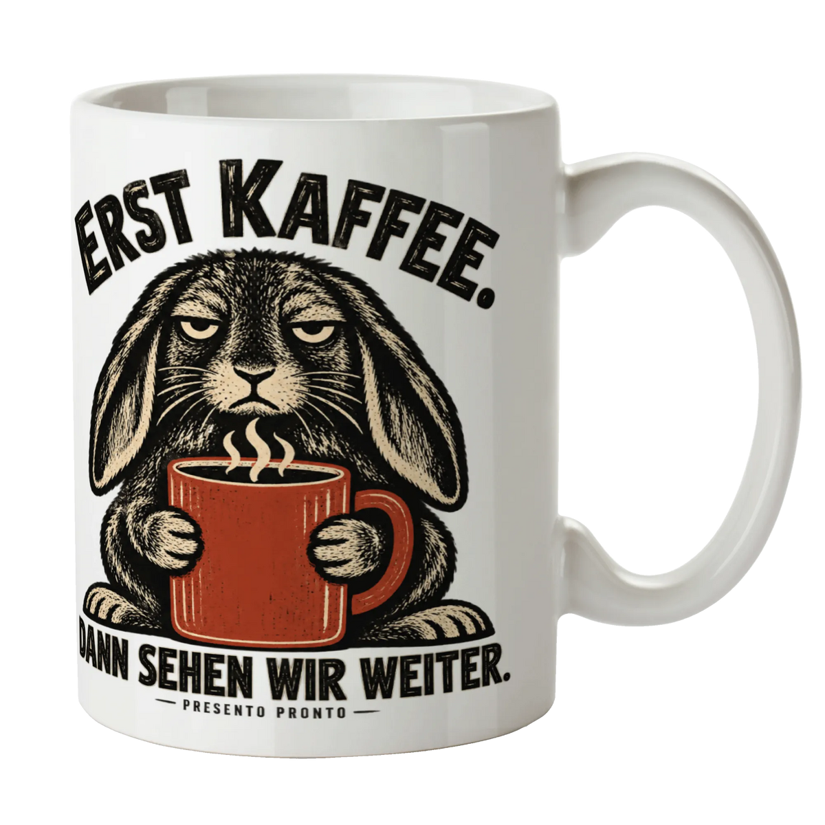 Lustige Hasentasse für Morgenmuffel mit Feldhase|p:2016500|h:8f988621086fc242a0fd608d157bdf2f