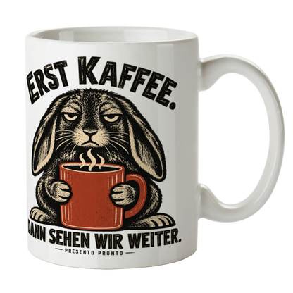 Lustige Hasentasse für Morgenmuffel mit Feldhase|p:2016500|h:8f988621086fc242a0fd608d157bdf2f
