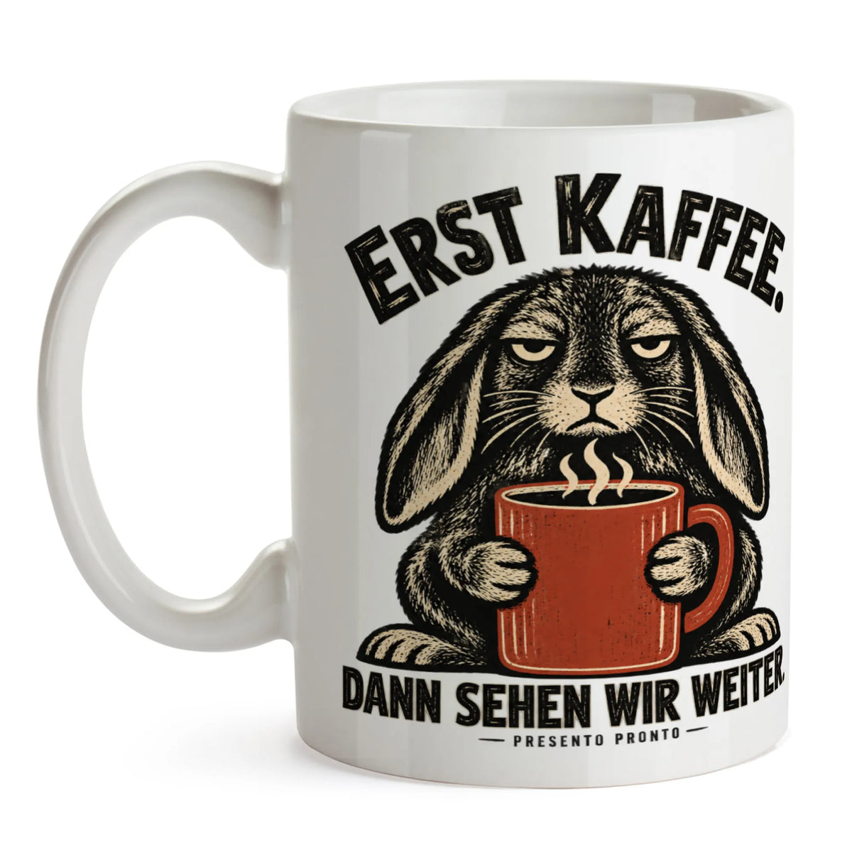 Lustige Hasentasse für Morgenmuffel mit Feldhase|p:2016500|h:fd4ef0defb5b92b25d461a8785bf5531
