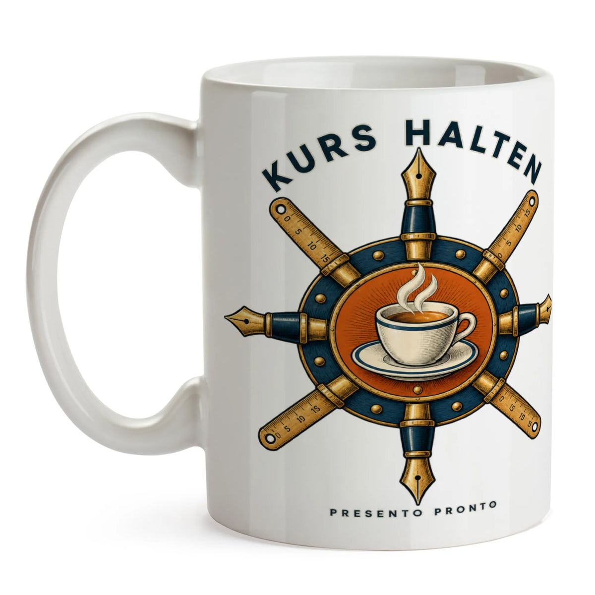 Motivierende Tasse für Chef mit Steuerrad|p:2016507|h:c28bdec94c6462fb83705fed5405764b